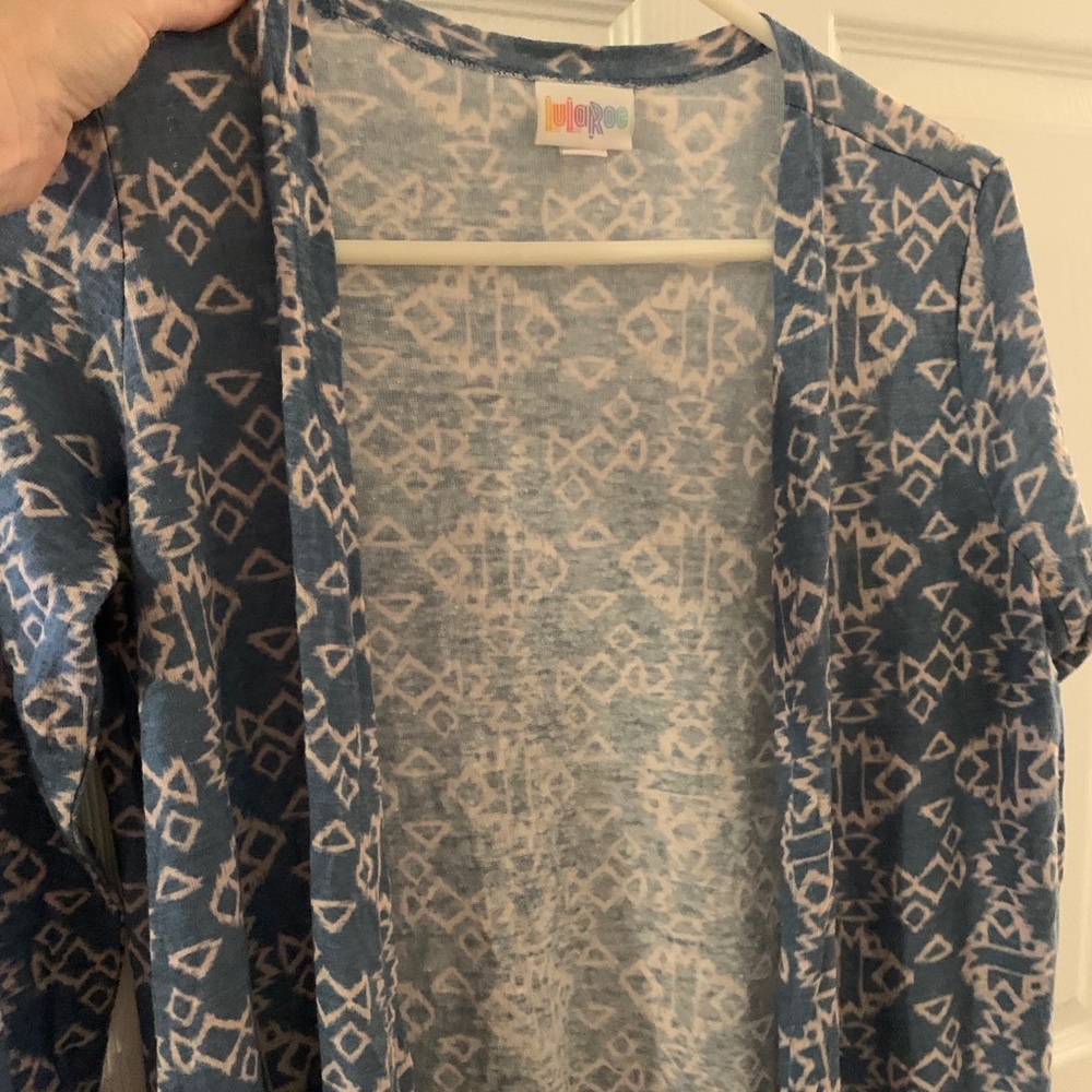 Barely used long sweater lularoe